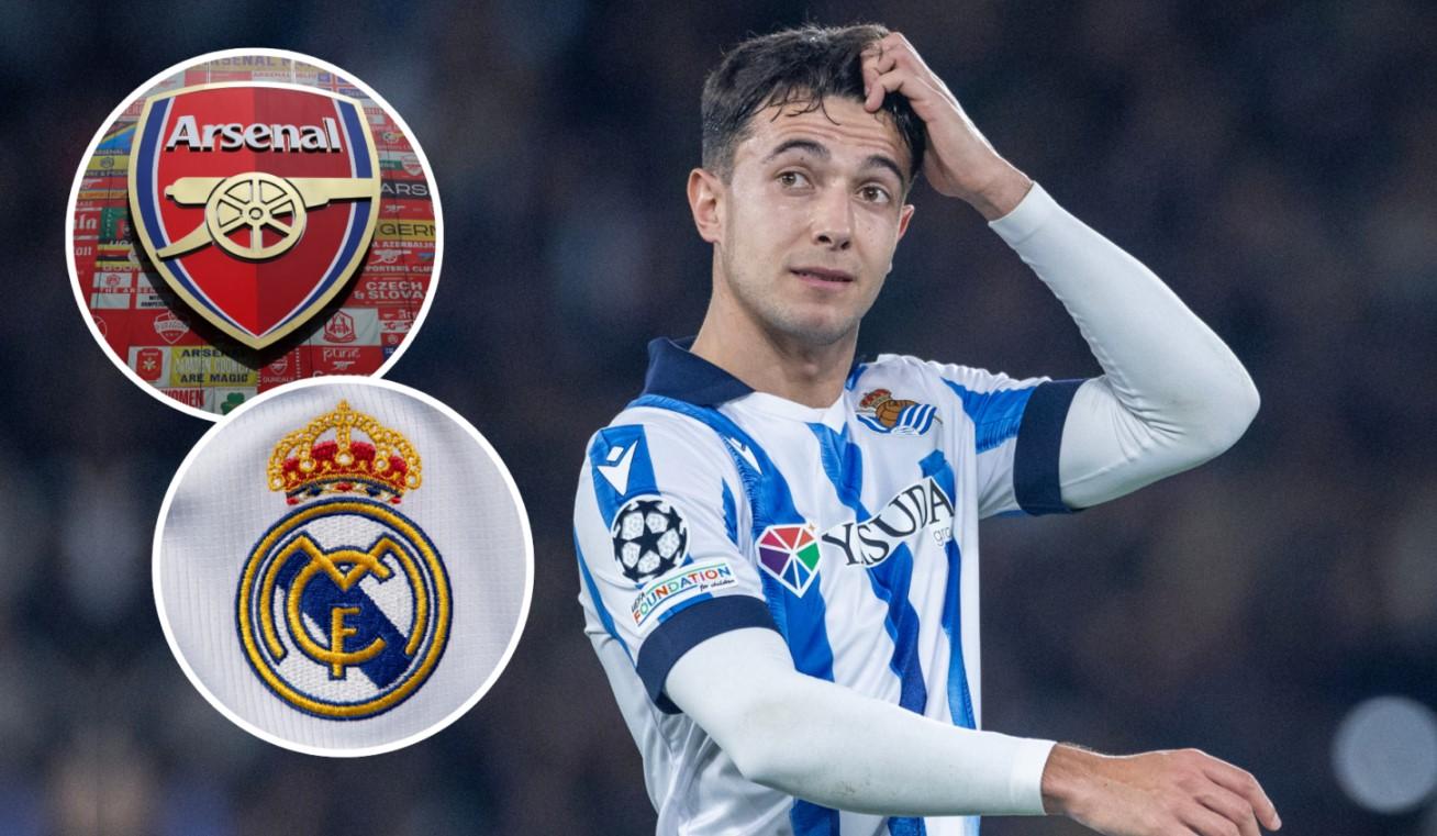 Trước tứ kết C1: Real răn đe Arsenal bằng cách mua Zubimendi